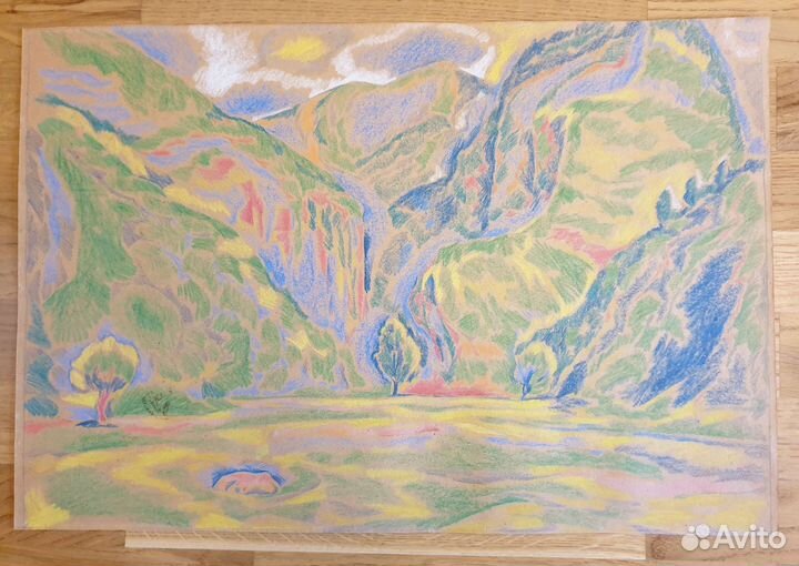 Рисунок, две работы, Нефёдова Ольга