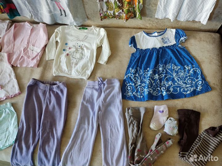 Детские вещи пакетом для девочек