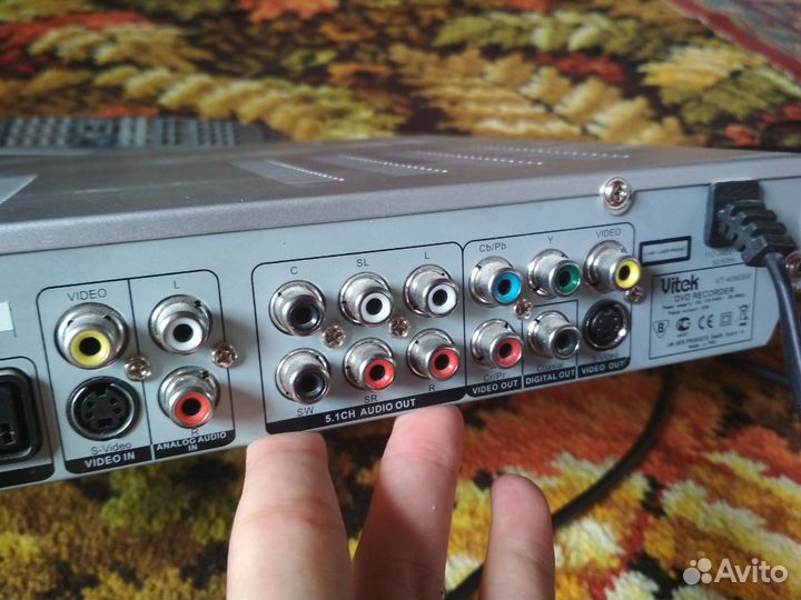 DVD-RW плеер с функцией записи телепрограмм