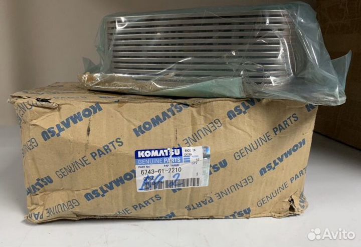 Маслоохладитель Komatsu