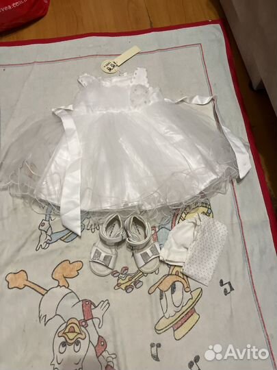 Платье для девочки, 80-86