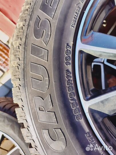 Колеса bridgestone ice cruiser 7000 225/65R17 на л