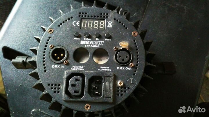 Прожектор involight LED PAR 65 rgbwa