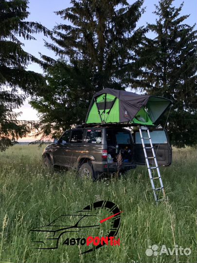 Автопалатка на крышу на багажник УАЗ Патриот