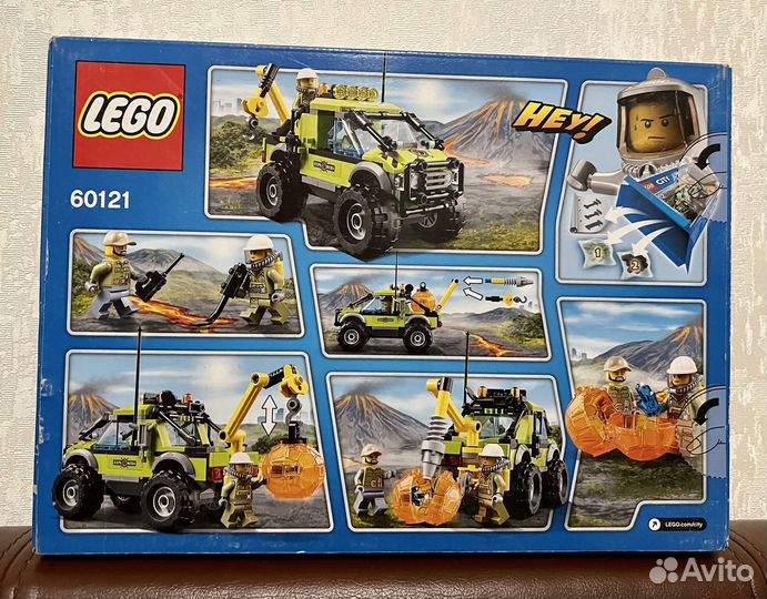 Lego City 60121 Внедорожник вулканологов
