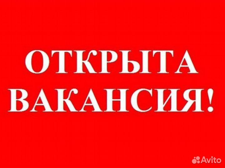 Разнорабочий без опыта +Питание