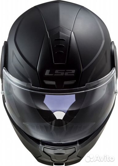 Модуляр Шлем LS2 FF902 scope Solid черн матов