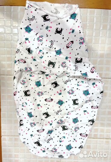 Конверт для пеленания на липучках