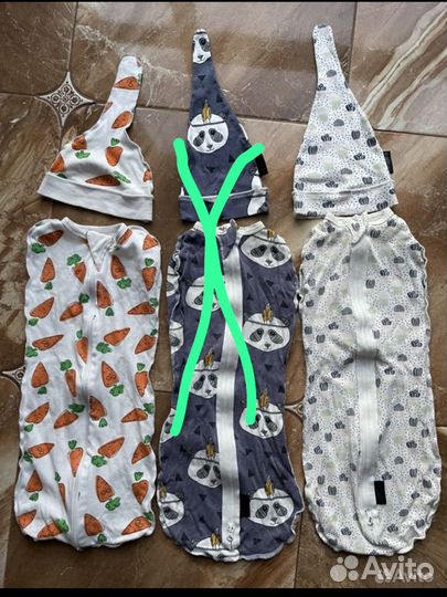 Пеленка кокон mjolk