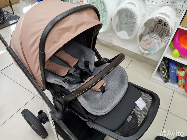 Коляска 2 в 1 Espiro Miloo 08, Pink love story