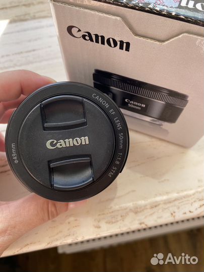 Объектив canon ef 50mm f 1 8 stm