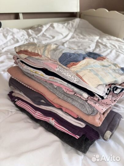 Вещи пакетом на девочку 80 86 zara kiabi и др
