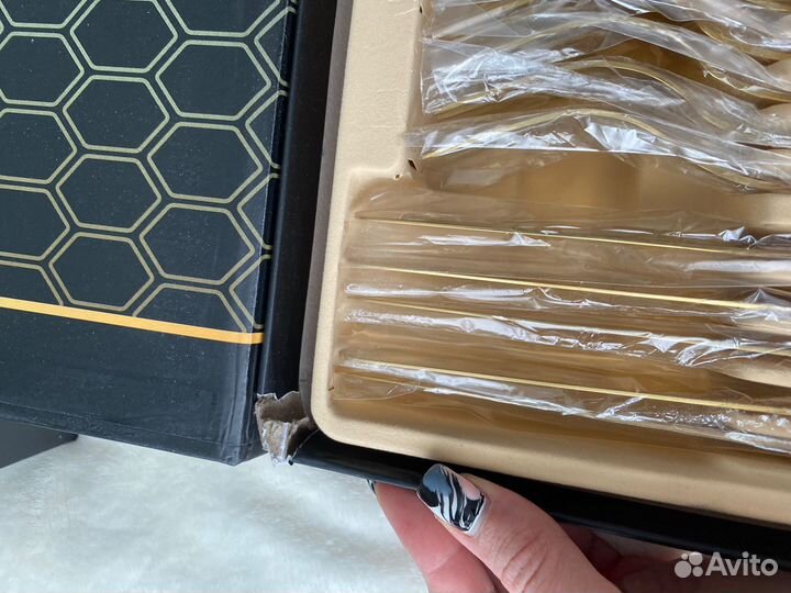 Набор столовых приборов нержавейка 6 персон