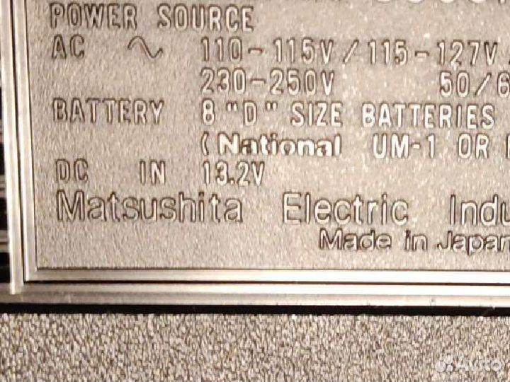 Кассетный магнитофон National RX 505F