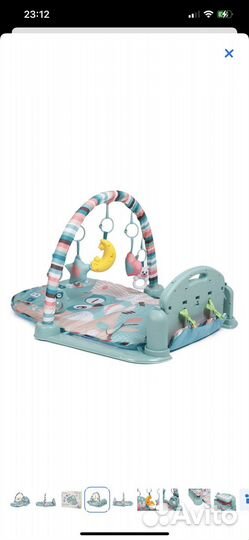 Развивающий коврик с пианино