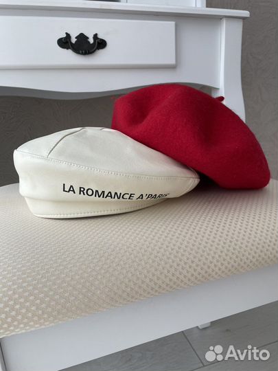 Красный берет на ог 54-56