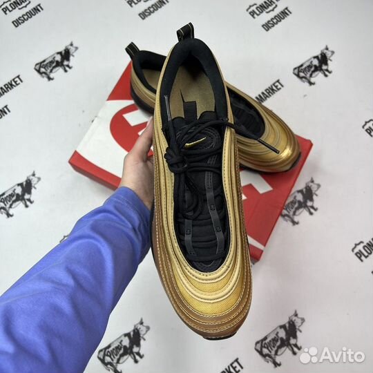 Эксклюзив 42 eu Nike air max 97 wheat gold