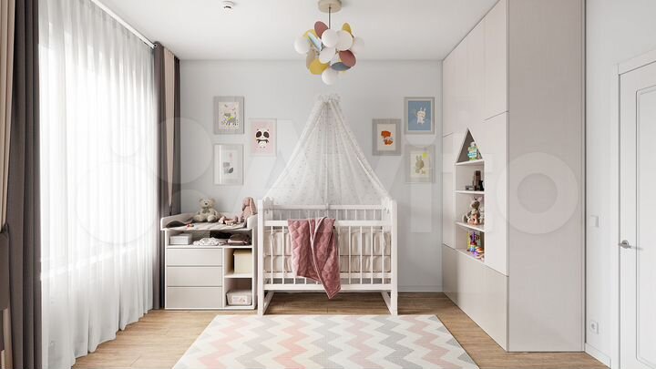 1-к. апартаменты, 31,8 м², 12/17 эт.