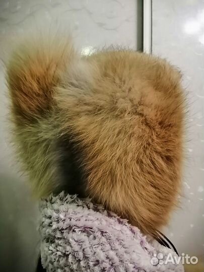 Шапка из натурального меха, новая