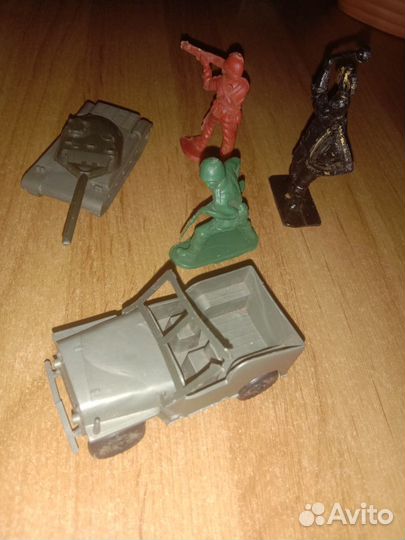 Фигурка Агата Пиф, Солдатики, Поезд, Собачка флок