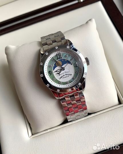 Armand Nicolet Tramelan Ladies Jewelry Green