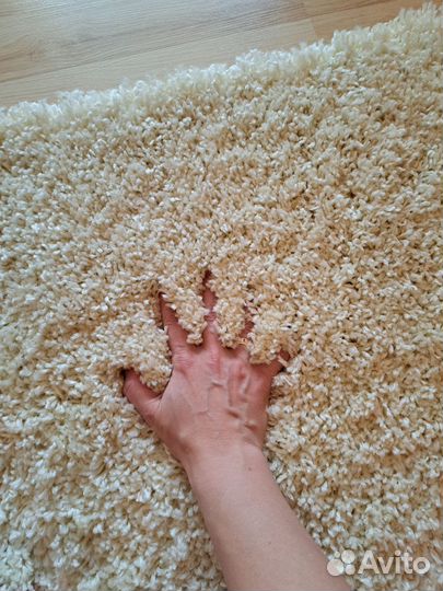 Ковер новый с длинным ворсом
