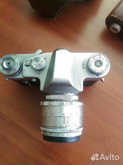 Плёночный фотоаппарат зенит 3м полностью исправен