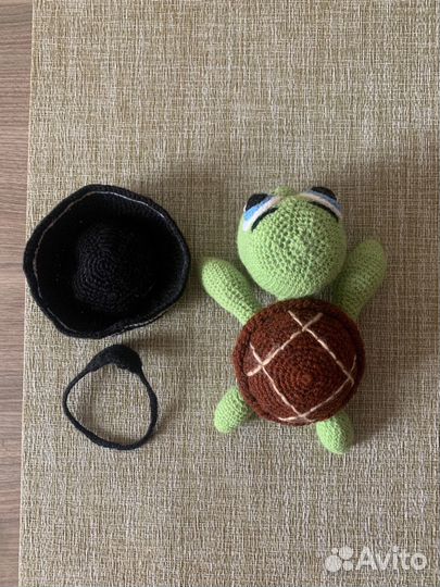 Игрушка вязаная Черепаха