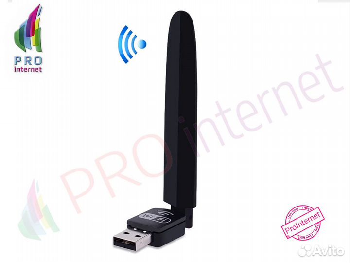 Беспроводный USB wifi адаптер LV-UW10S Black