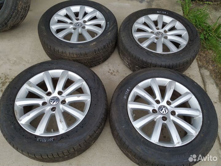 Комплект дисков литых R18 VW Touareg II (NF)