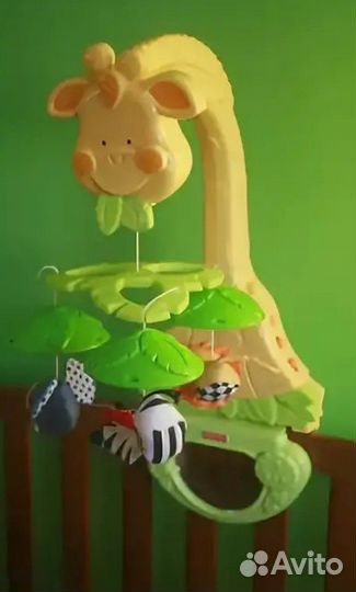 Мобиль музыкальный на кроватку Fisher-price