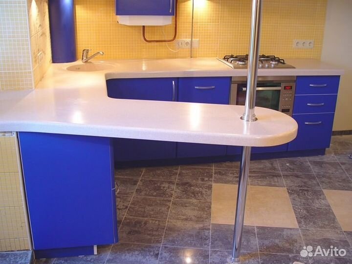 Столешницы из искусственного акрилового камня