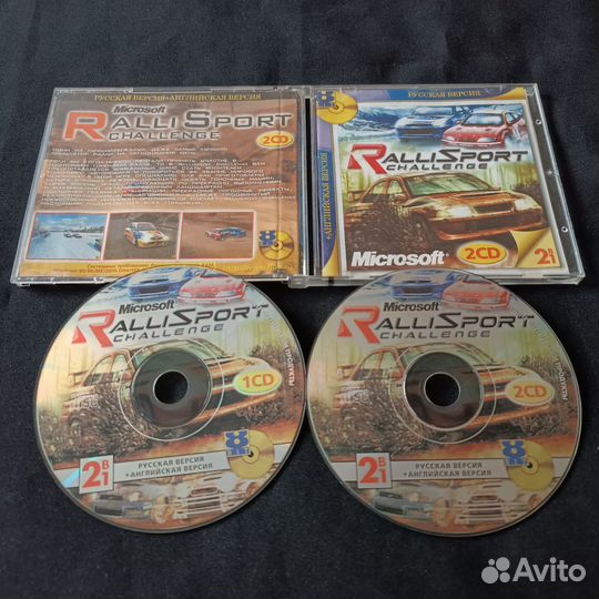 PC игра RalliSport Challenge 2 диска