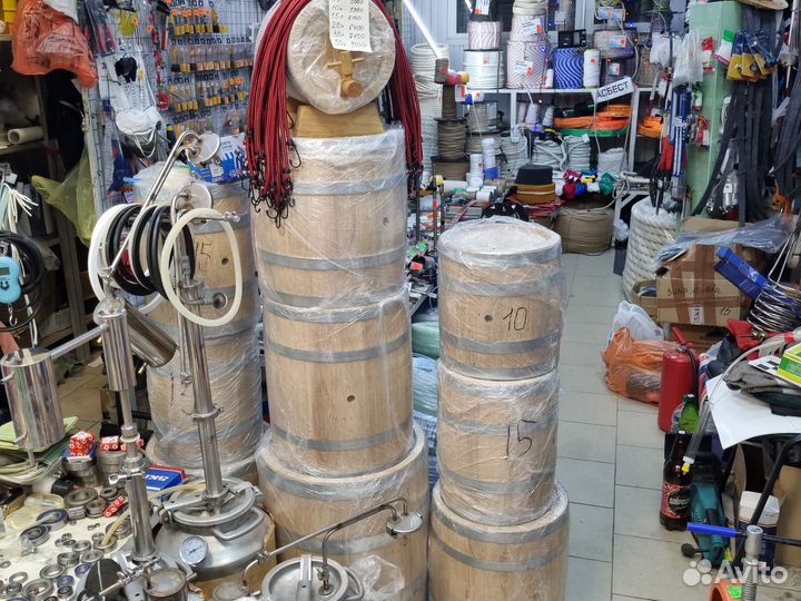 Бочка дубовая