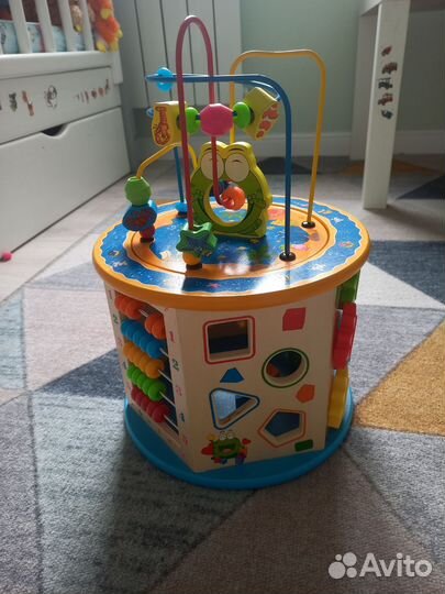 Развивающие деревянные игрушки монтессори