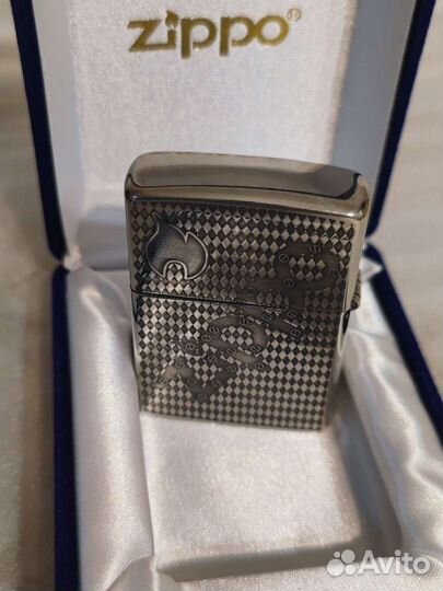 Зажигалка zippo armor sterling гравировка