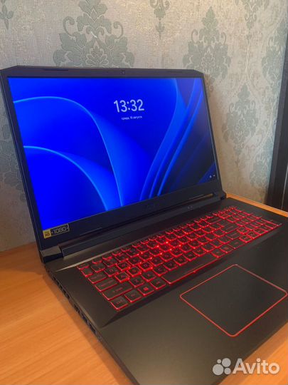 Игровой Acer 17.3/Intel i5/GTX1650ti/16gb/512
