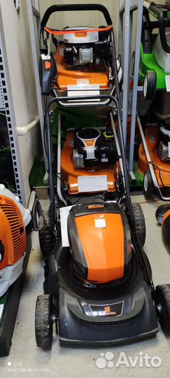 Газонокосилка carver LMB-1846, аккумуляторная, 180