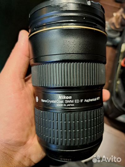 Объективы Nikon 24-70mm f/2.8 и 85mm f/1.4g