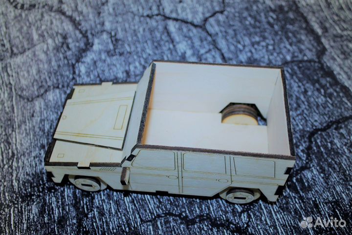 Гелик, Газ аа из фанеры