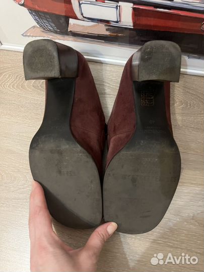 Туфли женские 40 размер натуральная замша