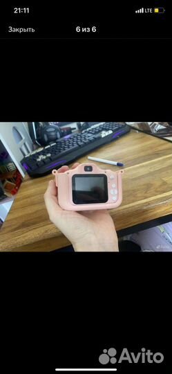 Детский цифровой фотоаппарат