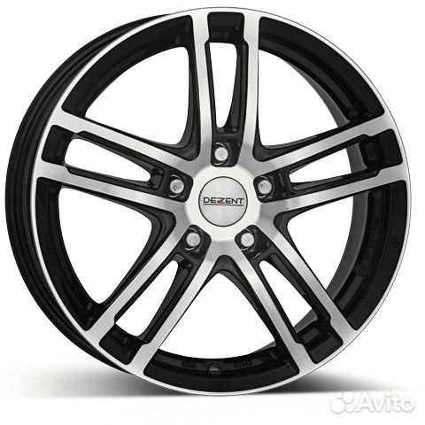 R17 5x112 7,5J ET35 D70,1 Dezent TZ dark