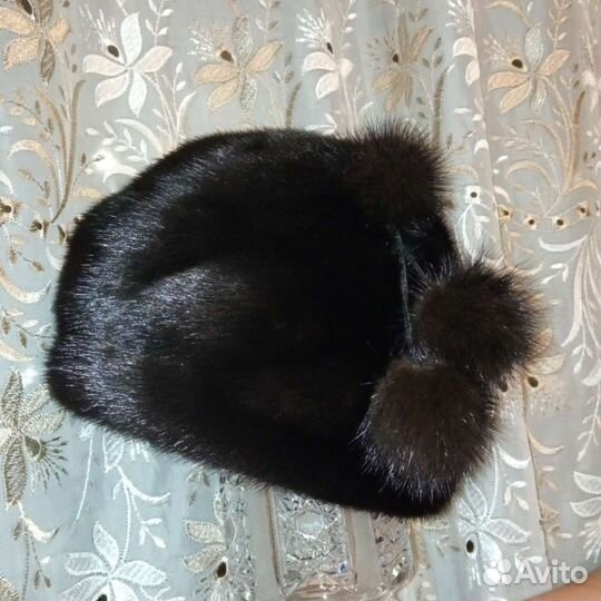 Шапка норковая женская бу