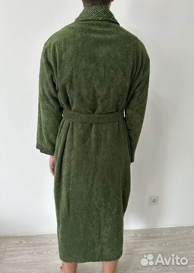 Новый халат махровый cottonika зеленый