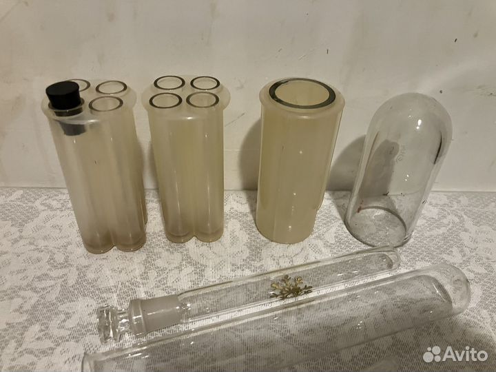 Пробирки 10 штук разных