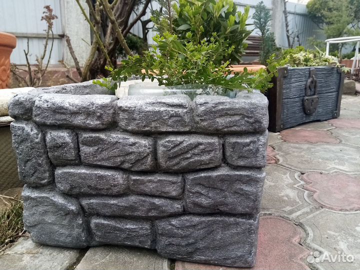 Вазон\кашпо/подставка/урна/ фигура ручной работы