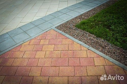 Тротуарная брусчатка, все цвета