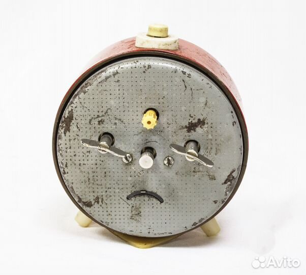 Будильник механический часы настольные Витязь, ссс