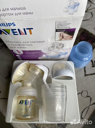 Молокоотсос ручной philips avent